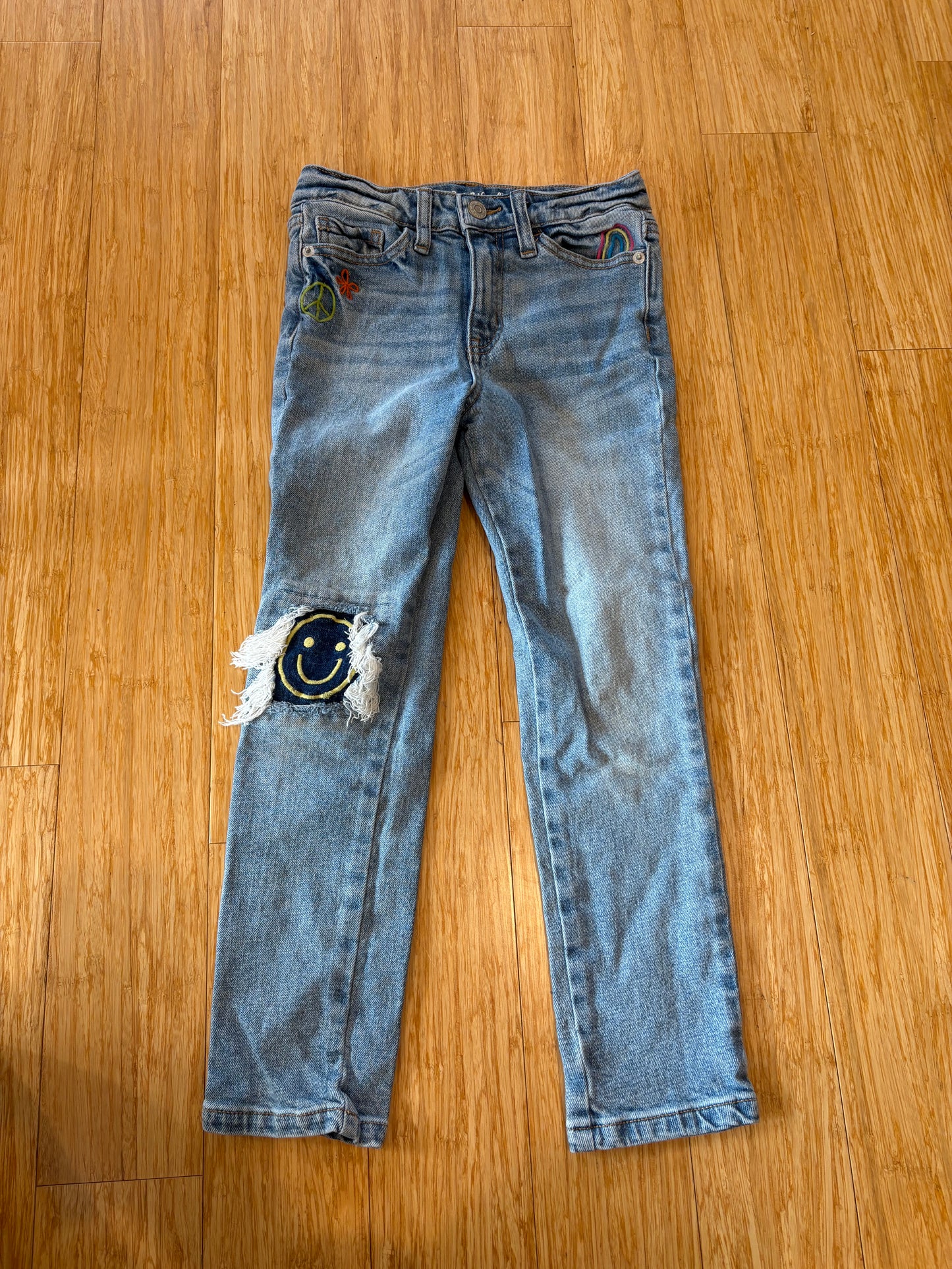 Girl's Cat & Jack Embellished Jeans - Size 6