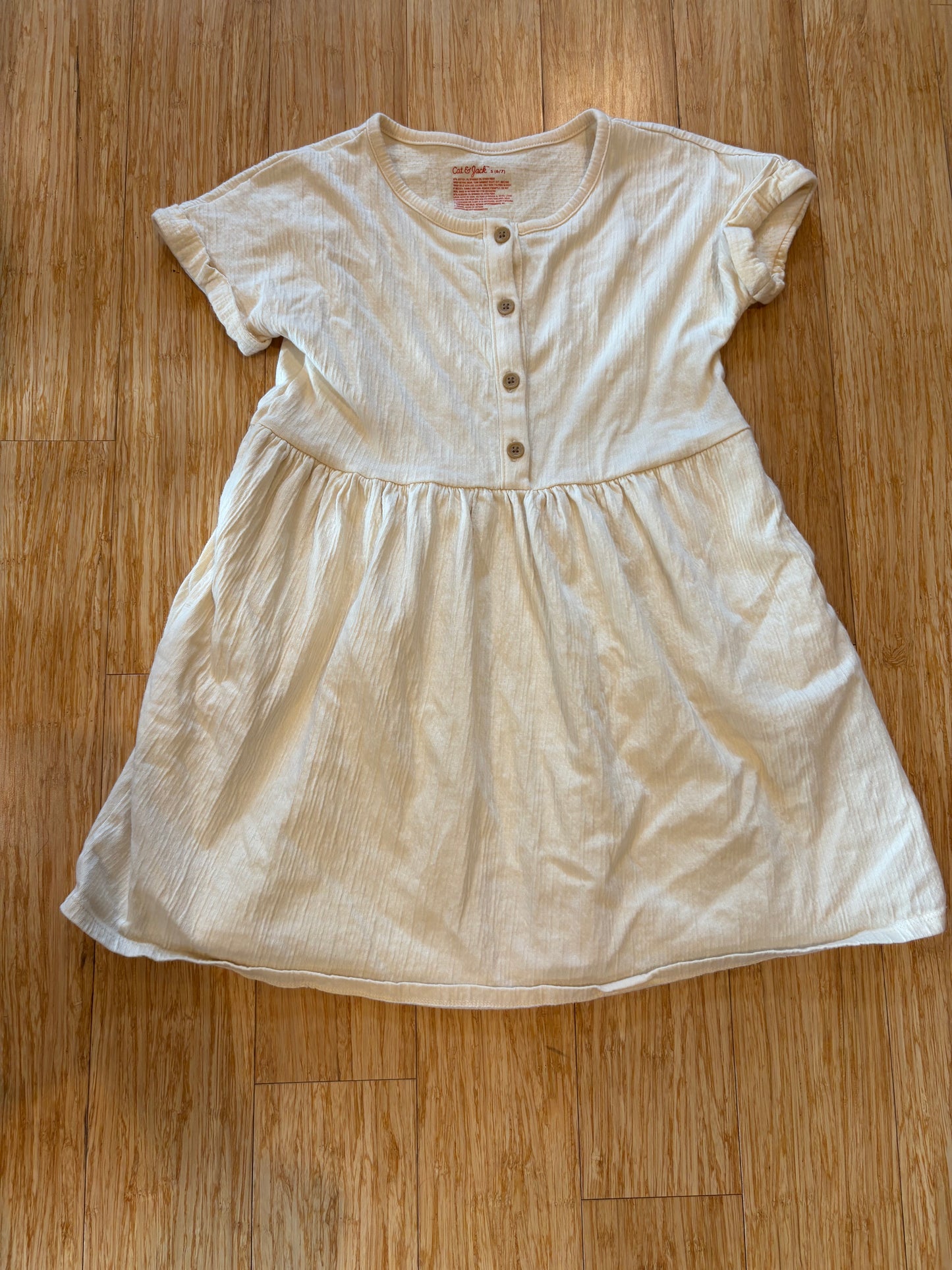 Girl's Cat & Jack Dress with Pockets - Size 6/7