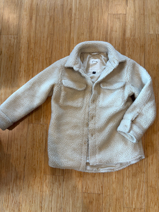 Girl's Art Class Sherpa Jacket - Size M/8