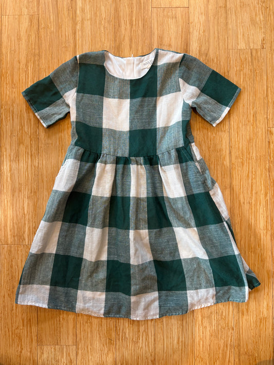 Girl's Roolee Plaid Dress - Size 7/8