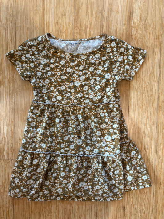Girl's Old Navy Floral Dress - Size 6/7