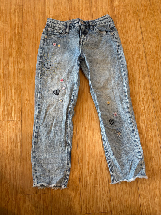 Girl's Cat & Jack Embellished Jeans - Size 6