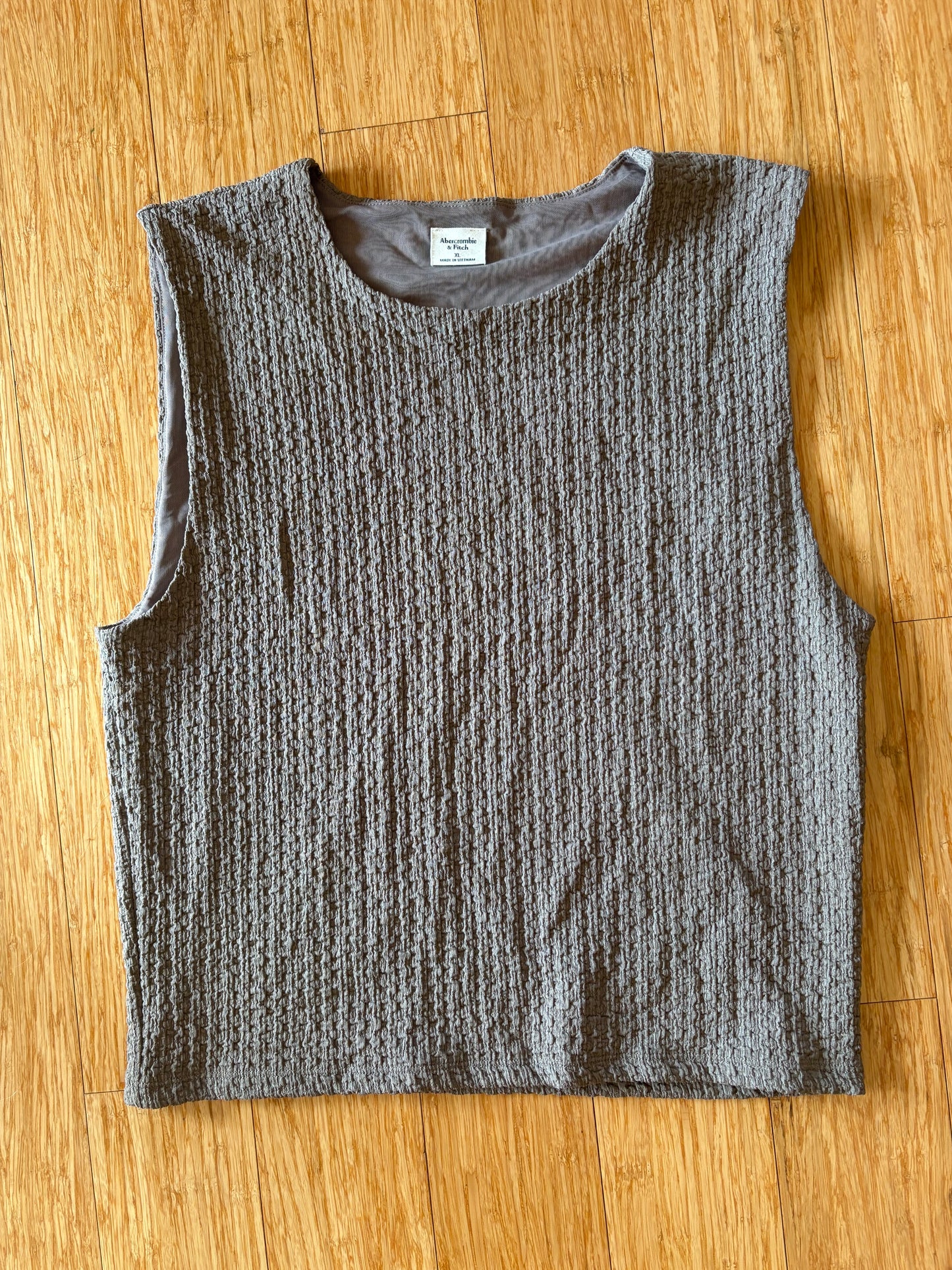 Women's A+F Textured Tank - Size XL