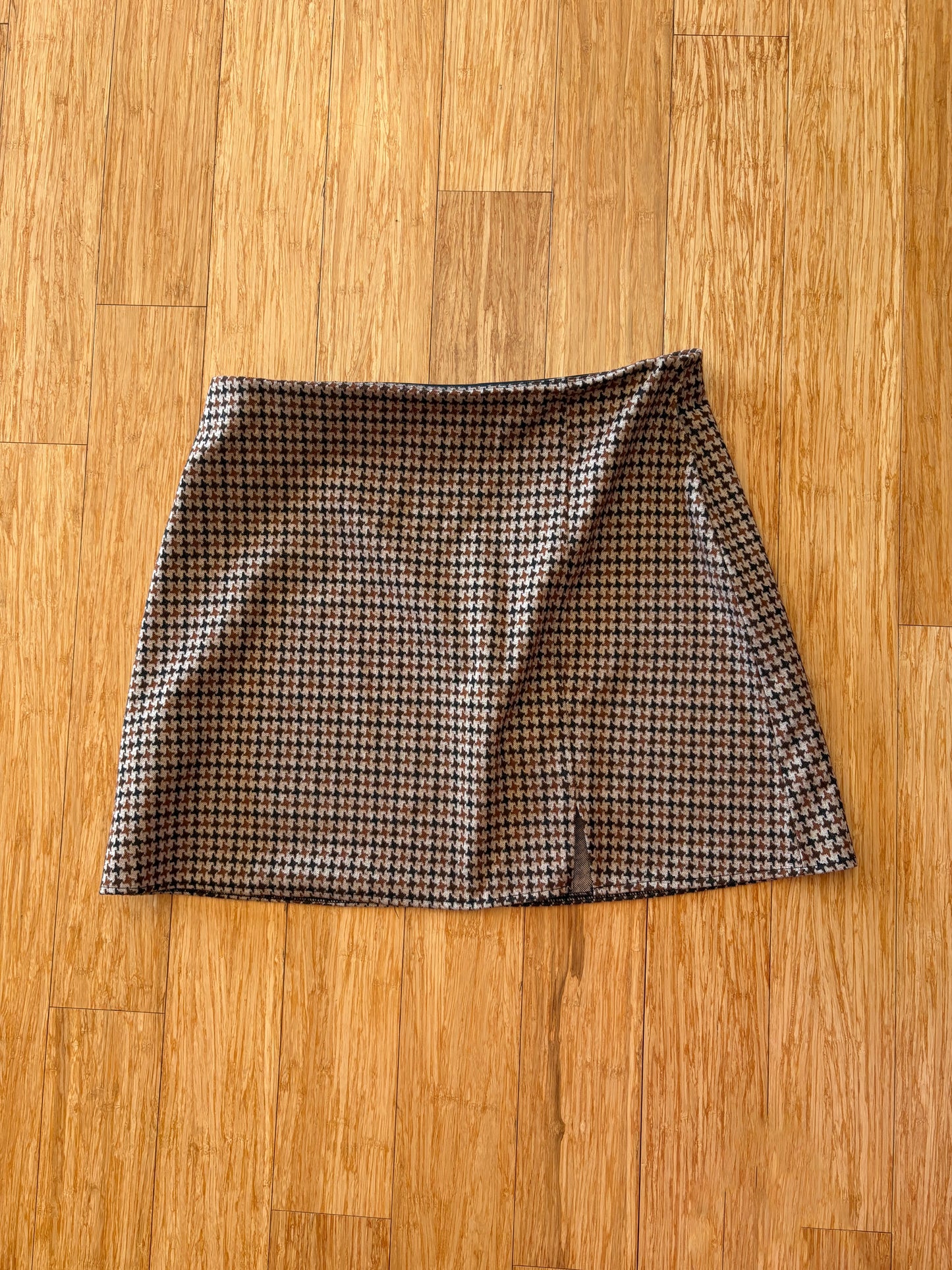 Women's H&M Herringbone Skirt - Size L
