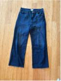 Women's H&M Wide Leg Raw Hem Jeans - Size 14