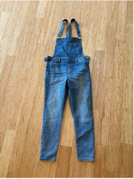 Women's Denim Overalls - Fitted Leg - Size 31