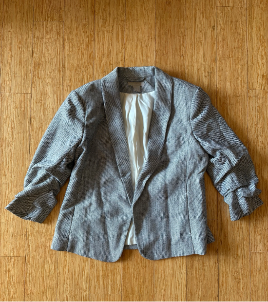 Women's H&M Herringbone Blazer - Size M