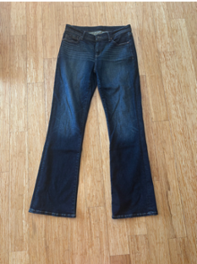 Women's Buckle Black Bootcut Jeans - Size 29x34