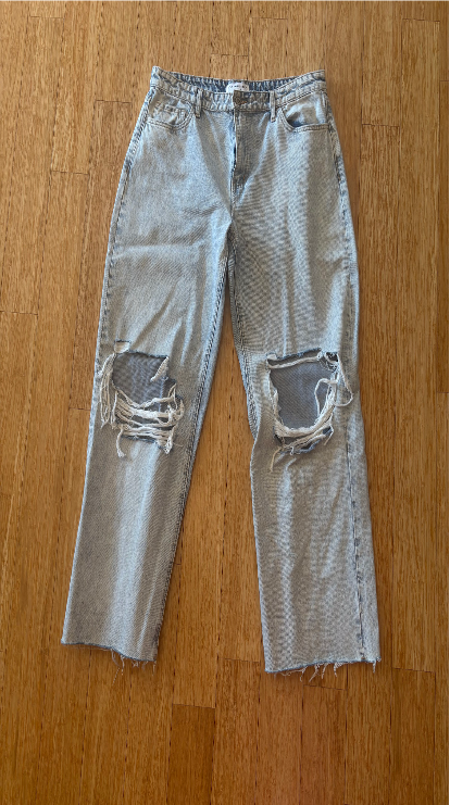 Women's Flying Monkey Baggy Jeans - Size 32
